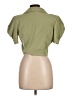 Assorted Brands Green Short Sleeve Blouse Size L - photo 2