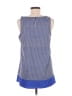 Attention Blue Sleeveless Blouse Size M - photo 2