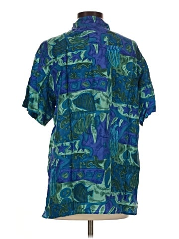 Oscar De La Renta Short Sleeve Blouse (view 2)