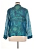 Chico's 100% Silk Teal 3/4 Sleeve Silk Top Size XL - photo 2