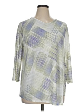 Easywear By Chico's 3/4 Sleeve Blouse