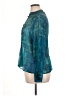 Chico's 100% Silk Teal 3/4 Sleeve Silk Top Size XL - photo 5