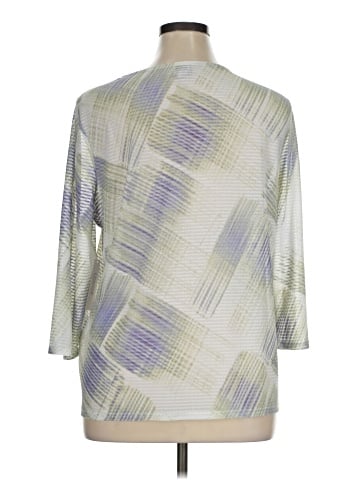 Easywear by Chico's 3/4 Sleeve Blouse (view 2)