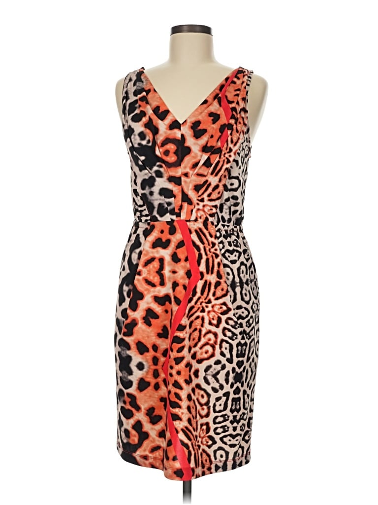 Pre-owned Yoana Baraschi Cocktail Dress In Orange