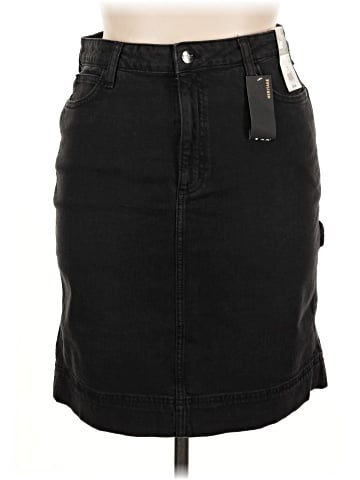 Lee Denim Skirt (view 1)