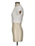 Unbranded Ivory White Short Sleeve Turtleneck Size S - photo 5