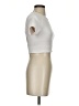 Unbranded Ivory White Short Sleeve Turtleneck Size S - photo 4