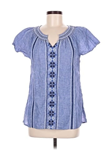 Talbots Short Sleeve Blouse (view 1)