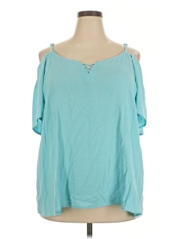 Torrid 3/4 Sleeve Blouse (view 1)