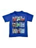 Disney Pixar 100% Polyester Blue Short Sleeve T-Shirt Size 4 - photo 1