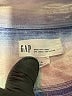Gap Stripes Blue Long Sleeve Button-Down Shirt Size L - photo 7
