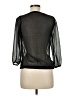 Zara Basic Black 3/4 Sleeve Blouse Size M - photo 2