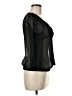 Zara Basic Black 3/4 Sleeve Blouse Size M - photo 4