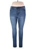 Assorted Brands Solid Blue Jeans Size 20 - photo 1