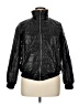 Unbranded 100% Polyester Solid Black Jacket Size XL - photo 1