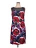 Miraclesuit Graphic Gray Cocktail Dress Size 14 - photo 1