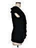 Cache Black Short Sleeve Top Size M - photo 4