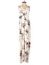Luxxel Floral Ivory Jumpsuit Size S - photo 1