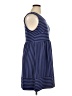 Daisy Fuentes Stripes Blue Casual Dress Size XL - photo 4