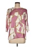 Insight 100% Polyester Pink 3/4 Sleeve Blouse Size M - photo 1