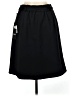 DKNY 100% Polyester Solid Black Formal Skirt Size 8 - photo 2
