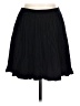 Unbranded Solid Black Casual Skirt Size L - photo 1