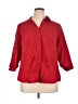 Riders by Lee Red 3/4 Sleeve Button-Down Shirt Size 1X - photo 1