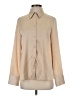 Banana Republic 100% Polyester Tan Long Sleeve Blouse Size XS - photo 1