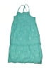 Cat & Jack Stars Teal Dress Size 10 - photo 1