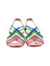 Impo Color Block Pink Wedges Size 7 1/2 - photo 2