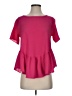 Red Lolly Pink Short Sleeve Blouse Size S - photo 1