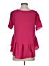 Red Lolly Pink Short Sleeve Blouse Size S - photo 2