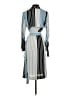 BCBGMAXAZRIA 100% Polyester Blue Kimono Size XXS - photo 2