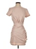 Merokeety Solid Tan Cocktail Dress Size S - photo 1