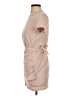 Merokeety Solid Tan Cocktail Dress Size S - photo 5