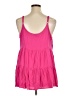 Torrid Pink Sleeveless Blouse Size 1X Plus (1) - photo 2