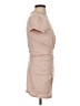 Merokeety Solid Tan Cocktail Dress Size S - photo 4