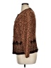 Leslie Fay 100% Polyester Brown Long Sleeve Blouse Size 14 - photo 5