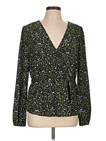 MICHAEL Michael Kors Long Sleeve Blouse (view 1)