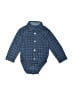 Andy & Evan Plaid Blue Long Sleeve Onesie Size 6-9 mo - photo 1