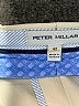 PETER MILLAR 100% Polyester Solid Ivory Khaki Shorts Size EU 42 / US 12 - photo 3