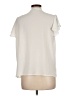 CeCe Ivory Short Sleeve Blouse Size L - photo 2