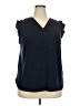 41Hawthorn Blue Sleeveless Blouse Size 2X - photo 1