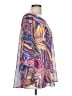 Chico's 100% Polyester Purple 3/4 Sleeve Blouse Size L - photo 4