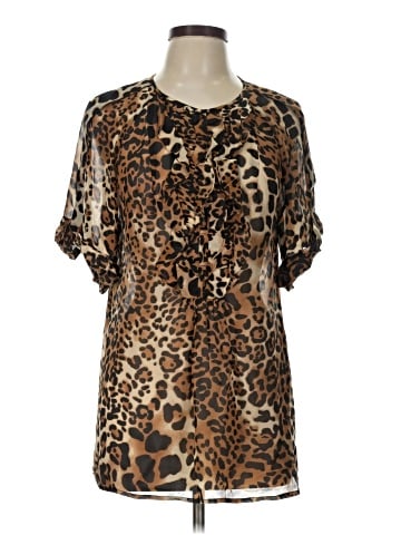 Nanette Lepore Short Sleeve Blouse (view 1)