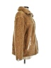 Coach Brown Faux Fur Jacket Size S - photo 4