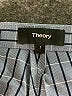 Theory Houndstooth Blue Casual Pants Size 2 - photo 7
