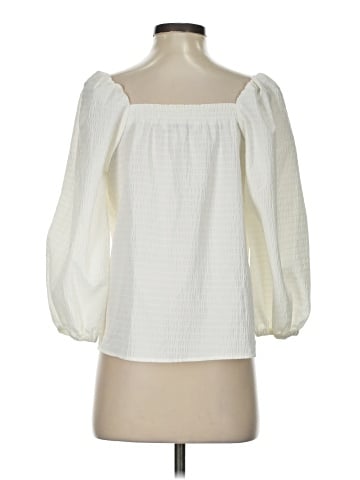 Elizabeth and James 3/4 Sleeve Blouse (view 2)