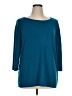 Chico's Teal 3/4 Sleeve Top Size XL (3) - photo 1