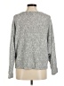 Sadie & Sage Metallic Silver Pullover Sweater Size M - photo 2
